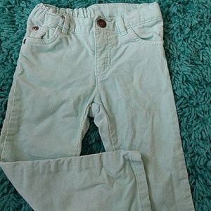 Carter's pastel blue corduroy jeans size -3T